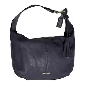 COACH F23960‎ AVERY GRAY LEATHER HOBO Bag